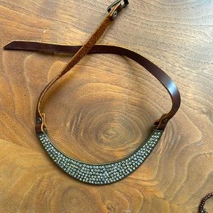 Rebel designs bib necklace